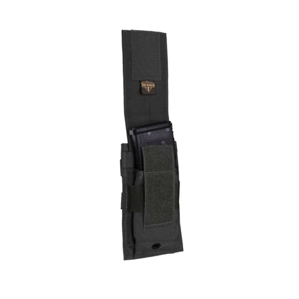 Soft Gun Cases Tac Shield 4.50" SINGLE UNIVERSAL RIFLE MOLLE POUCH BLK • Model: 4.50"